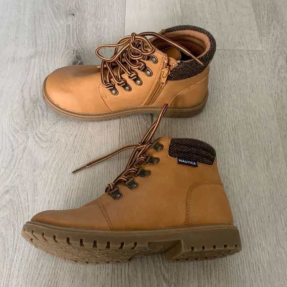 Nautica Kids Tigris Brown‎ Hiking Fall Boots - Picture 1 of 7